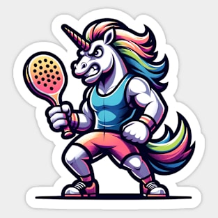 Padel Tennis Unicorn - Padel Lover Sticker